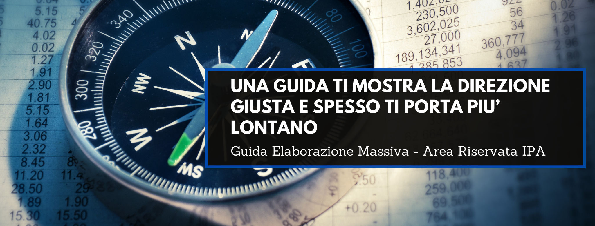 una guida ti mostra la direzione giusta e spesso ti porta più lontano